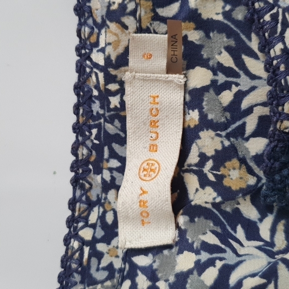 Tory Burch Silk Kaleidoscope Floral Blouse - Picture 5 of 9